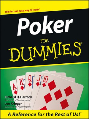 cover image of Poker For Dummies